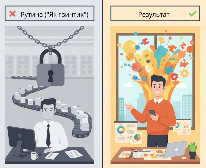 Ваша должность – это не список задач. Как превратить рутину в результат?