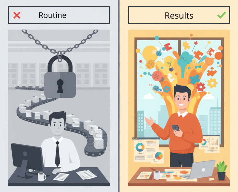 Your Job Is More Than Just a To-Do List. How to Turn Routine into Results