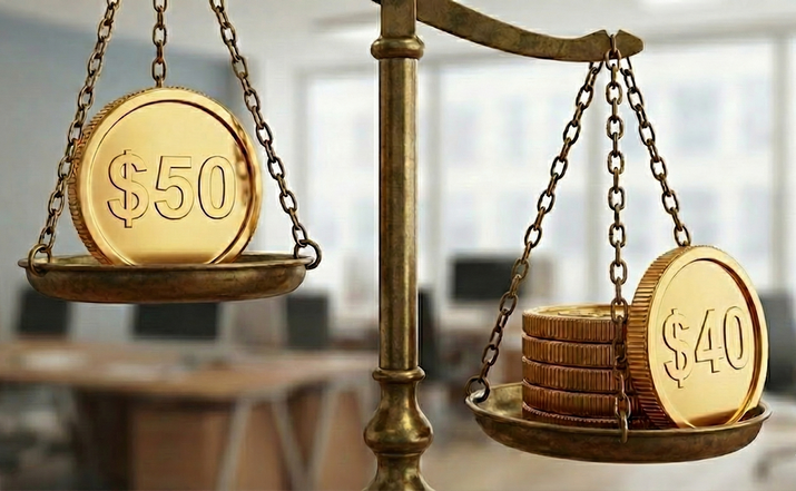 Сравнение маржинальной прибыли и прохождения (Throughput) на примере товаров А и Б